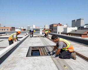 Commercial Roof Installation & Replacement Commercial Roof Installation & Replacement